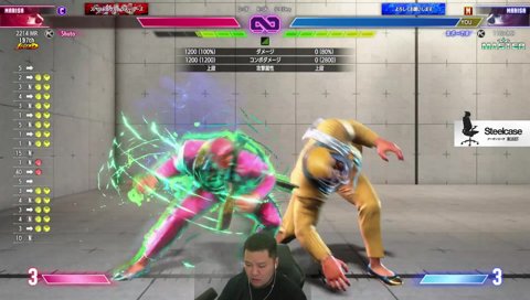 起き攻めラッシュ溜めヒザ（+7）からのしゅーとのおすすめ2択　【モダンマリーザ（2024/12/02アプデ後）】