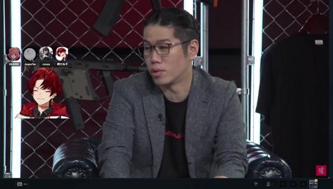 Lazさんを囲むモンキーさんと釈迦さん（？）