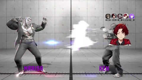 応援のチームメイトが一生「かるびうまい」って言ってるツルギVSかるびの第一ラウンド