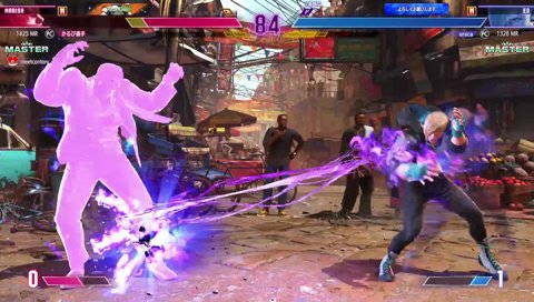 もちろん見てからインパクト返してます