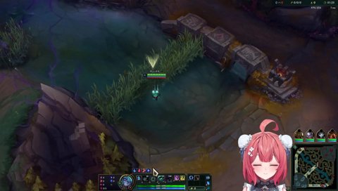 ヴェックスvsヨネにむき出しの歯茎