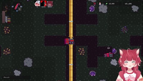 【かるびの尻ぬぐい話の後で、お願いをするあじゃ】　「右側に緑の石がある　（そこまで掘って）　代わりに謝ってあげたでしょ？」　あじゃ変わっちゃったｗ　こんなヒモみたいな奴だったっけか？