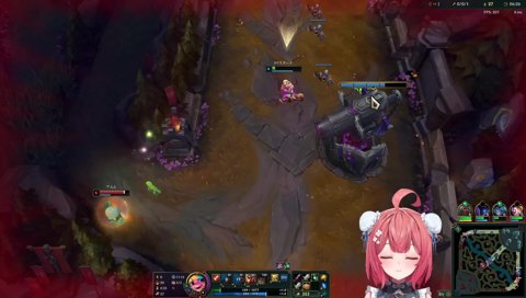 まめに抱きつかれる