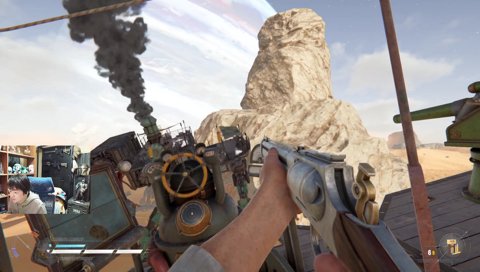 追いかけっこの末，HSで仕留める