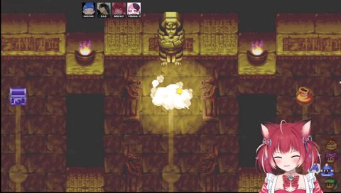 【勝ち誇るまるたけ　賢いぷるる】　「強くなりすぎてるから面白くないな　流石に可愛そう　じゃあな、ぷるる！」　（降参するぷるる）　「えぇぇ！　お前一撃だけ当てて！　何してんねん！」