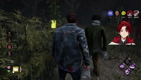 カラス講座でにやにやするツルギ