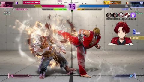 葛葉をイラつかせるツルギ