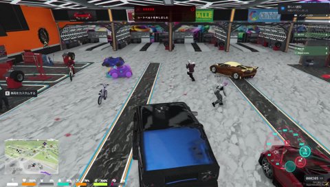 スライディングガンク