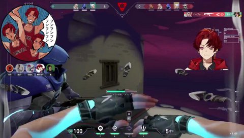 3v5からクナイ2キル（トーク出し切り効果）