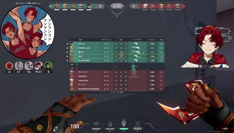 ナゲット（英語）に爆笑するツルギ