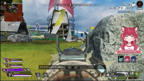 【Apexで敵前オーメンウルト(1)】　「もうワンパーティ何処か居る」　そこワープしちゃう？　　すもも「そこ？そこ行くな！」　（つもおの悲鳴）　　ヤバい事しちゃったｗ　すいませんｗ