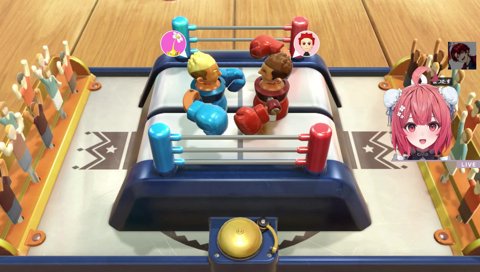 ボクシングでウキウキのあかりん