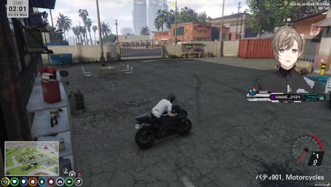 前より飛ぶウィーリー