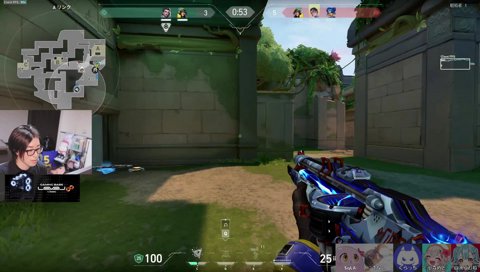 結構えぐめの２キル