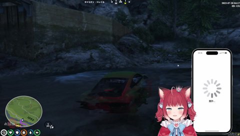 流されるかるび&しんじ