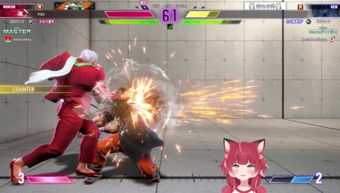 【勝った！（膝スカ）】