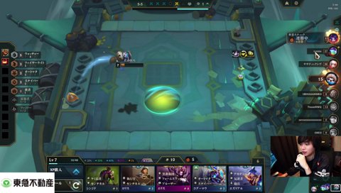 TFTアイテムの付け替えで昆虫化