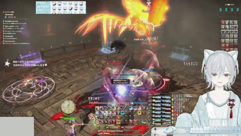 【The k4sen FF14】© SQUARE ENIX｜!galleria｜侍！本日は「極朱雀征魂戦」初見攻略！かもです！【猫麦とろろ/個人Vtuber】
