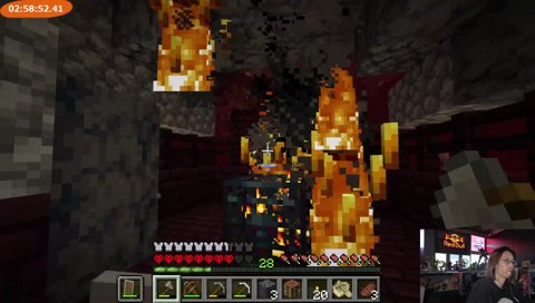 ボディプレスでカリカリ