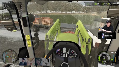 フォークリフトにハマる一ノ瀬うるは