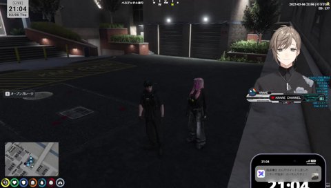 市長選を見る夏苗くん