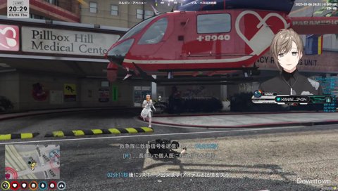 イナと夏苗さん