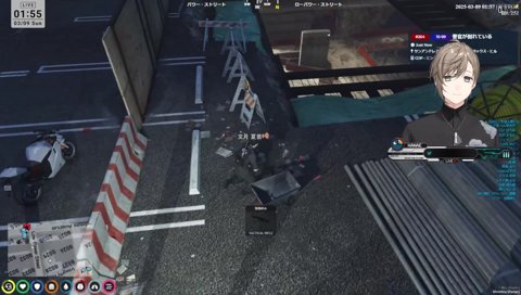 貫通の裏多分この辺？