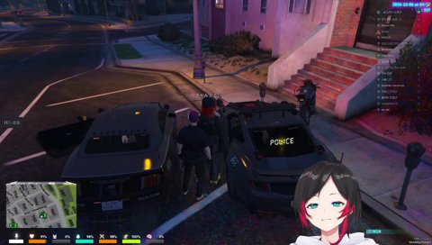 NPCにやられる署長