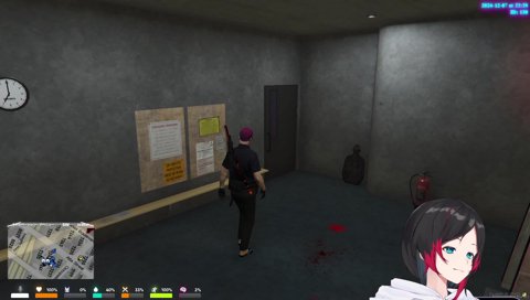 警察の新武器を聞くイブラヒム