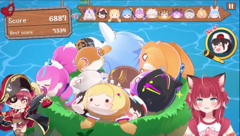 【新しいお宝】　癒月ちょこ　　博衣こより　　猫又おかゆ　　ハコス・ベールズ　　百鬼あやめ　　…　顔見知り、結構来たぞ