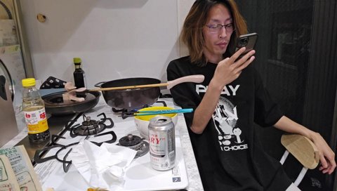 🐈しっぽが焦げないようにしたい釈迦と振り回すむぎ