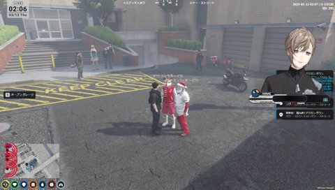 良い声で鳴く二人（押収）