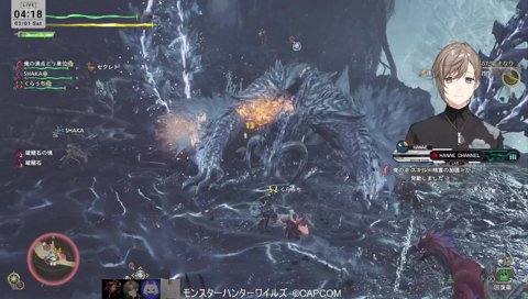 片手剣の鍔迫り合い