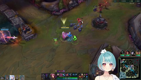 冷静な判断でやのちゃんを守るらむち