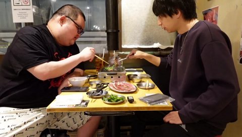 ネギをまいたロース