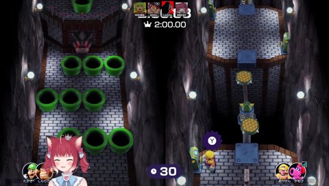 【ペアでレース(3)　2023/08/31】　ありけん「何で同じミスを何回も出来る!?　ミスから学ぶという事はないのか！」　…　しんじ「ジャンプ後に入力はいっちゃうんだよ」「いや、乗れてない」