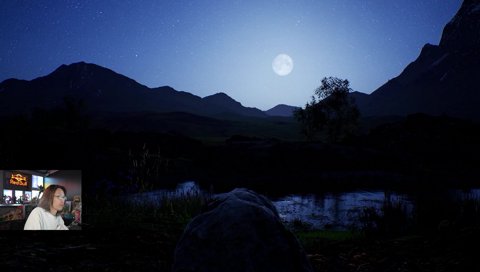 離席と同時に異変が起こる石