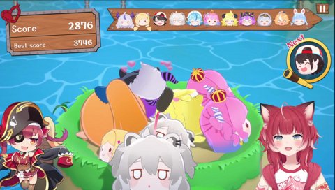 【初期のラプラスでもカワイイ　ラミィまた転げ落ちる】　”吾輩だー”　今のはカワイイ　メッチャかわいい　ﾜｶﾞﾊｲﾀﾞｰ　　…　”刮目せよ！”　また？　ラミィ！　ラミィいい加減にして　何で毎回ラミィなの