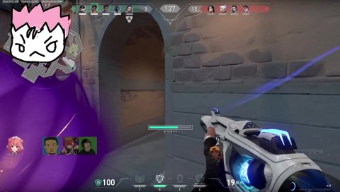 あかりん「😭」はんじょう「俺は一人倒した‼️」