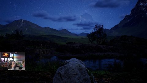 隕石カットイン