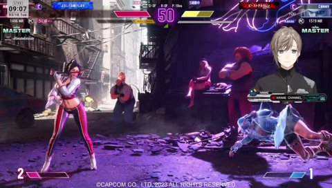 インパクト返しからのラウンド2