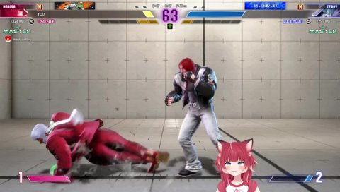 雄たけびをあげる