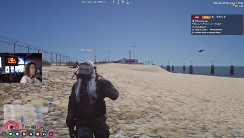 客船終盤 危機的状況の中いい連携 (24/3/14)