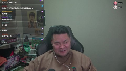 潔く逃げるあかりん