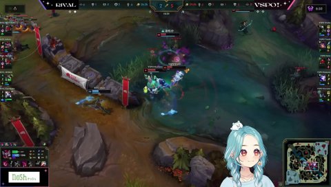 収穫シーンを振り返るらむち