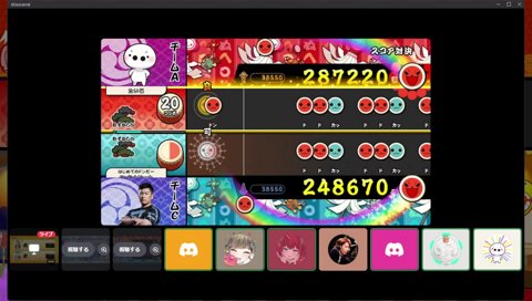 乱して歌いだすCチーム