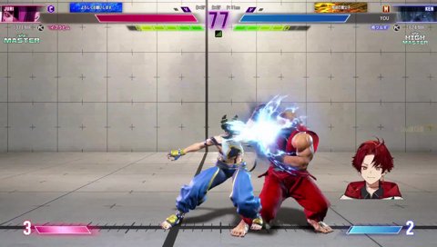 分析しながら対戦するツルギ