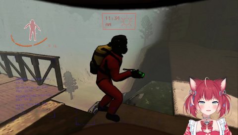 【あかりん と かるび　（せーのっ！）　2024/03/01】　中がヤバいらしい　せーのっ！（かるび入らず）　…　「無理だよ　入った？かるびちゃん」　入ってない　「何でよ！　せーのっは？」