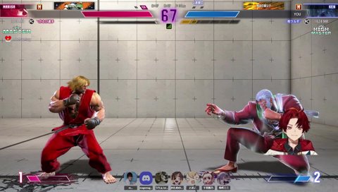 かるびに1本目とられるツルギ