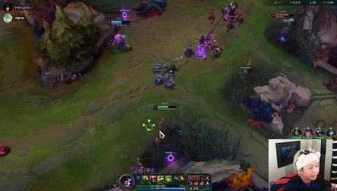 フックを花でガードするヘンディー